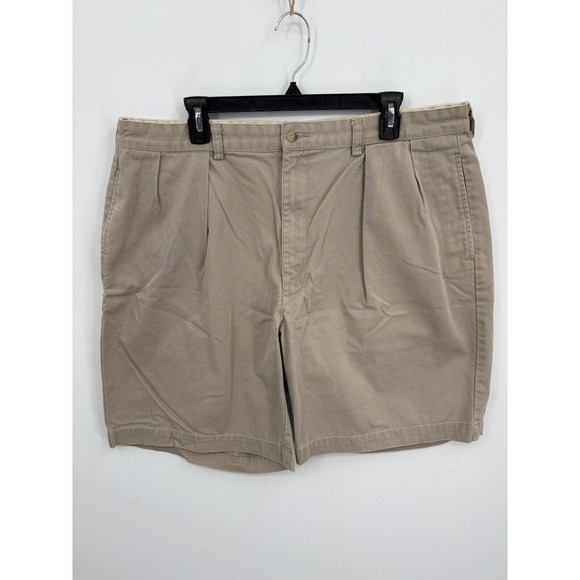 Polo Ralph Lauren Other - Polo Ralph Lauren Tyler VTG Shorts Men's 40 Khaki Pleated Casual Preppy Chino